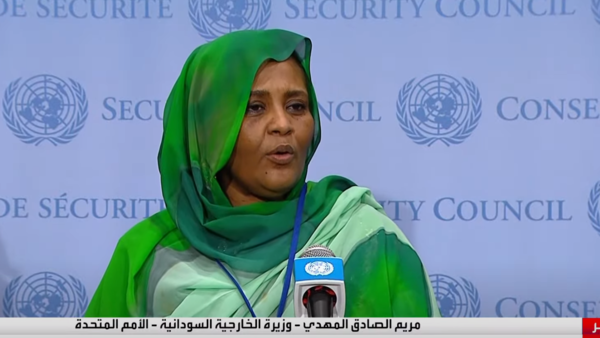 وزيرة خارجية السودان: صمت مجلس الأمن يرسل رسالة خاطئة