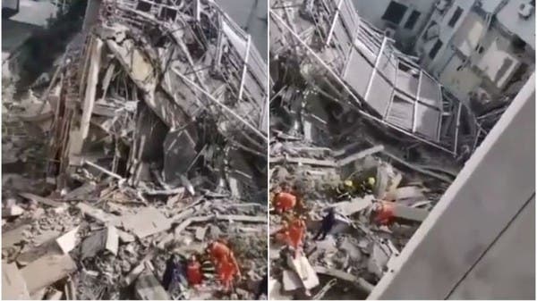 انهيار فندق في شرق الصين يوقع قتيلاً و10 مفقودين
