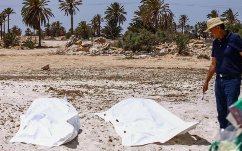 عدد قتلى قارب المهاجرين في تونس يرتفع إلى 58 قتيلا