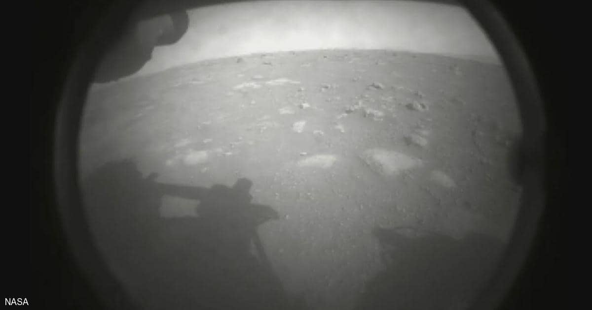أولى الصور للمركبة الفضائية برسفيرنس خلال هبوطها على المريخ