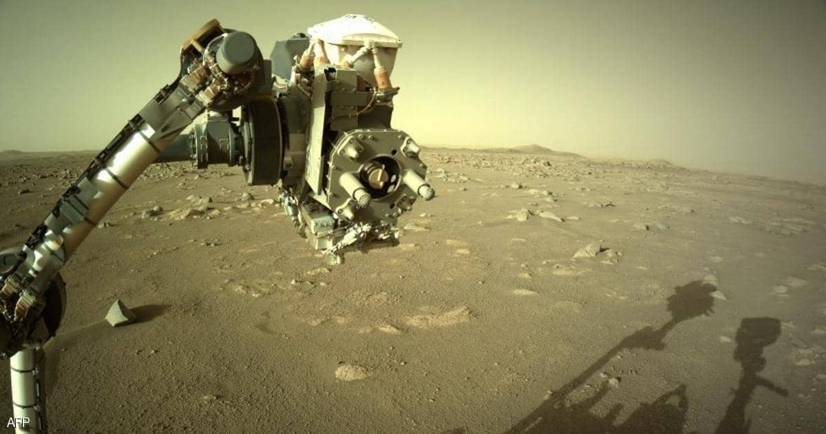 المريخ.. الروبوت برسيفرنس يفشل في الحصول على عينة صخرية