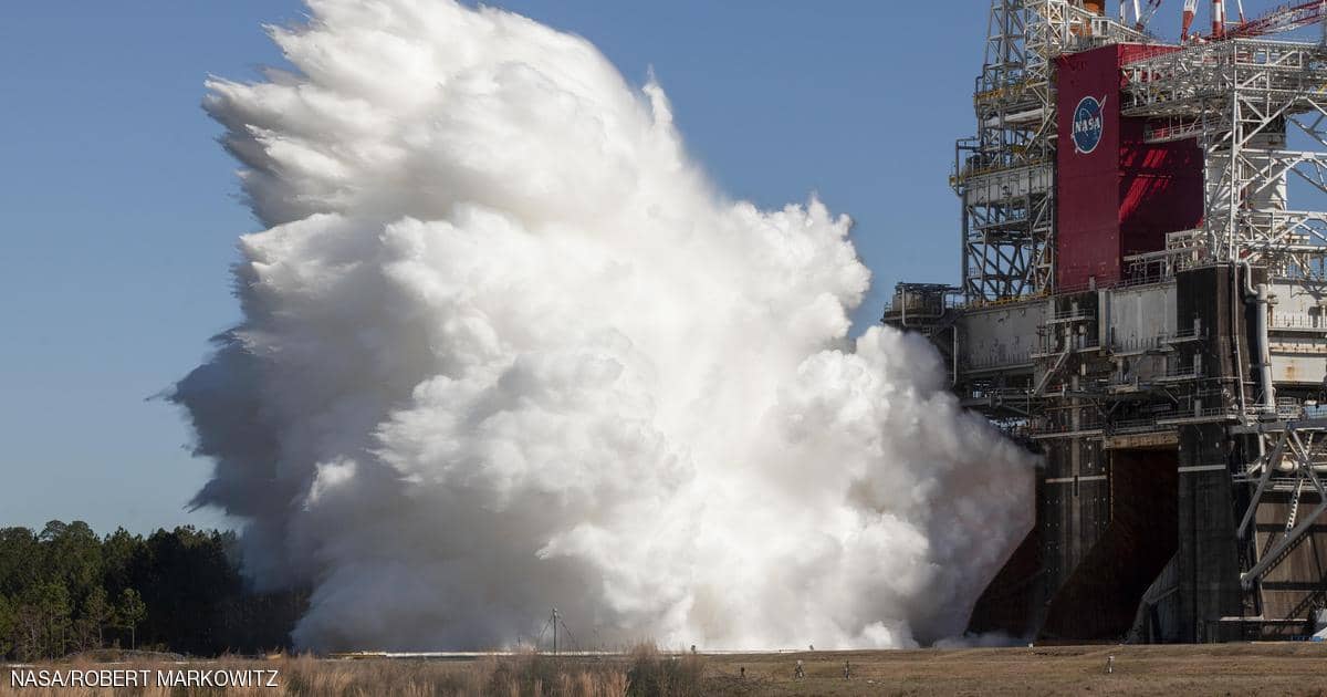 بالفيديو: اختبار صاروخ يعيد البشر للقمر بعد غياب نصف قرن