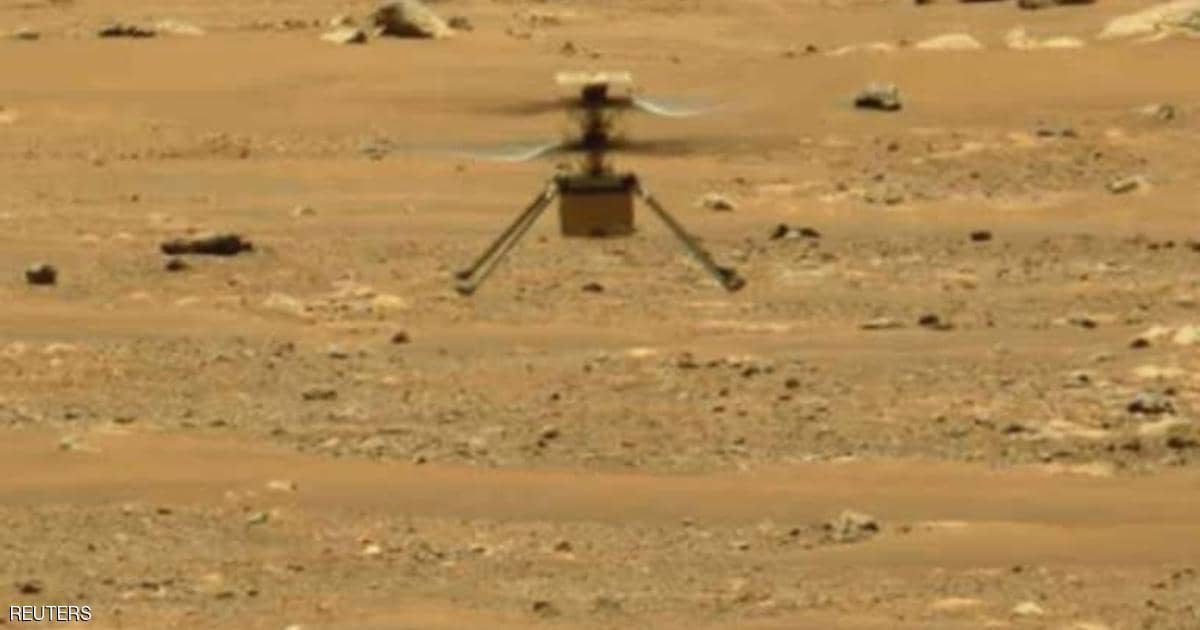 المروحية "إنجينيويتي" تحلق للمرة الثالثة فوق المريخ