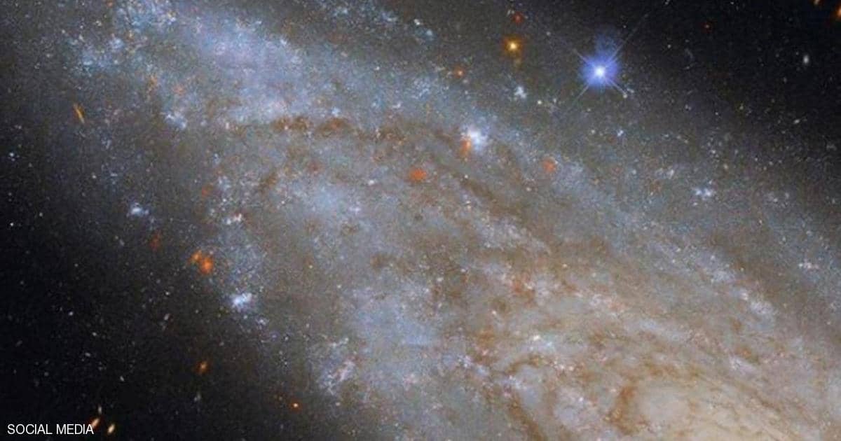 صورة مدهشة من الفضاء.. مجرة حلزونية بثقب أسود عملاق