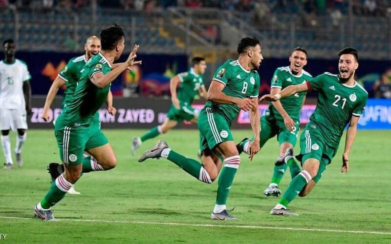 الأخضر الجزائري يفوز على السنغال ويصل دور الـ1