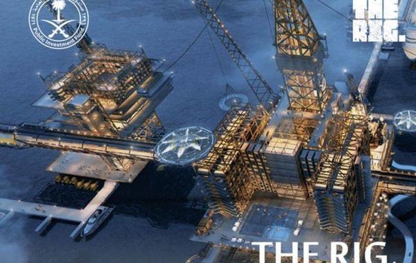 "THE RIG" مشروع سياحي سعودي عالمي جديد على الخليج العربي