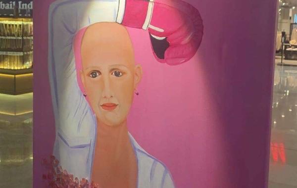 الجبيل وردية..فعالية فنية للتوعية بسرطان الثدي