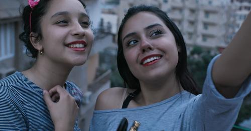 شخصية سعاد وأختها رباب- الصورة من صفحة فيلم سعاد على Facebook