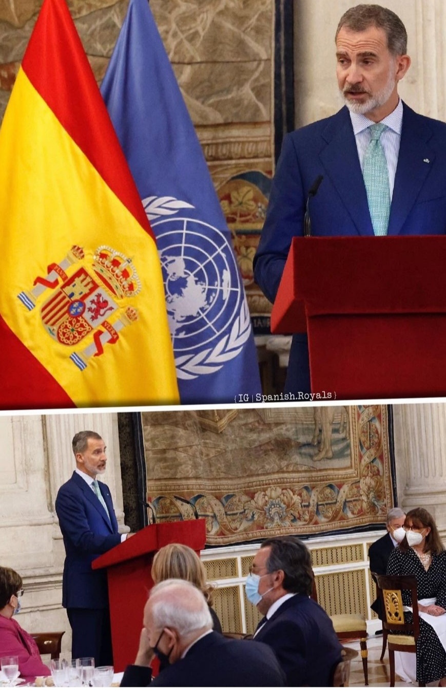 كلمة الملك فيليب- الصورة من حساب Spanish Royals على إنستغرام.jpg