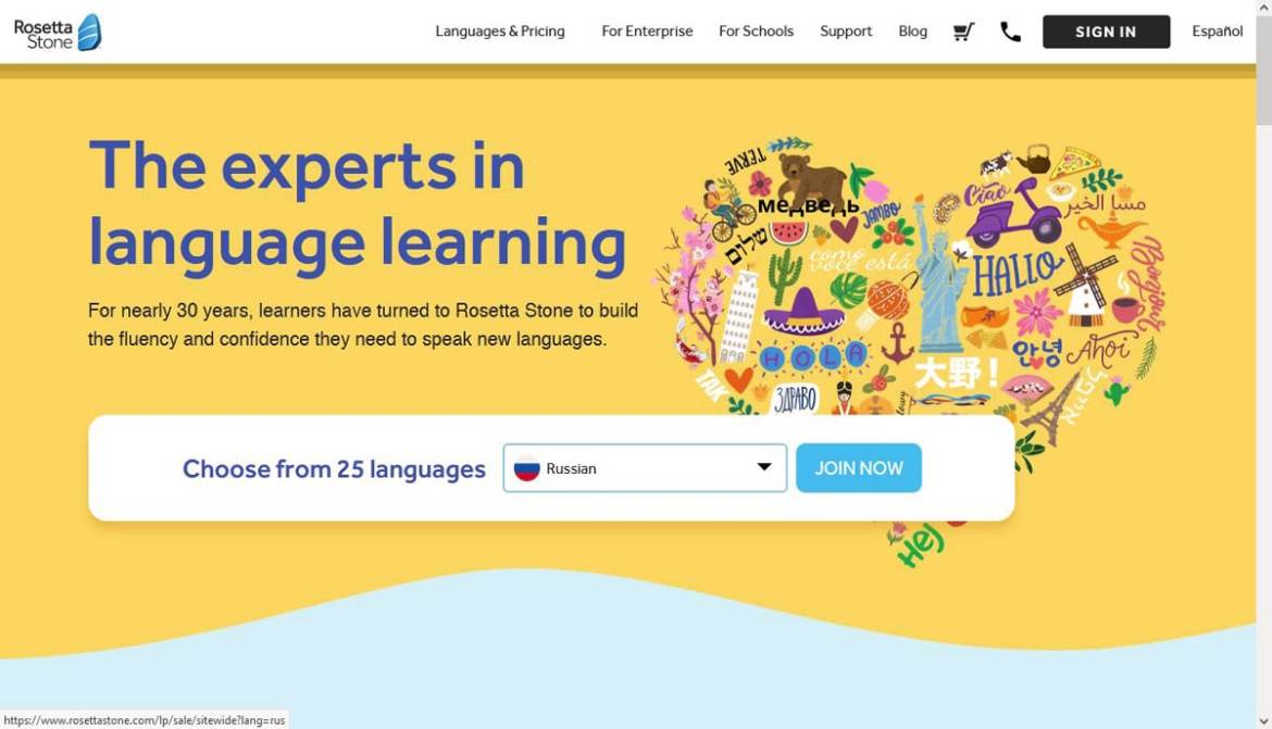 أفضل التطبيقات لتعلم اللغة الروسية