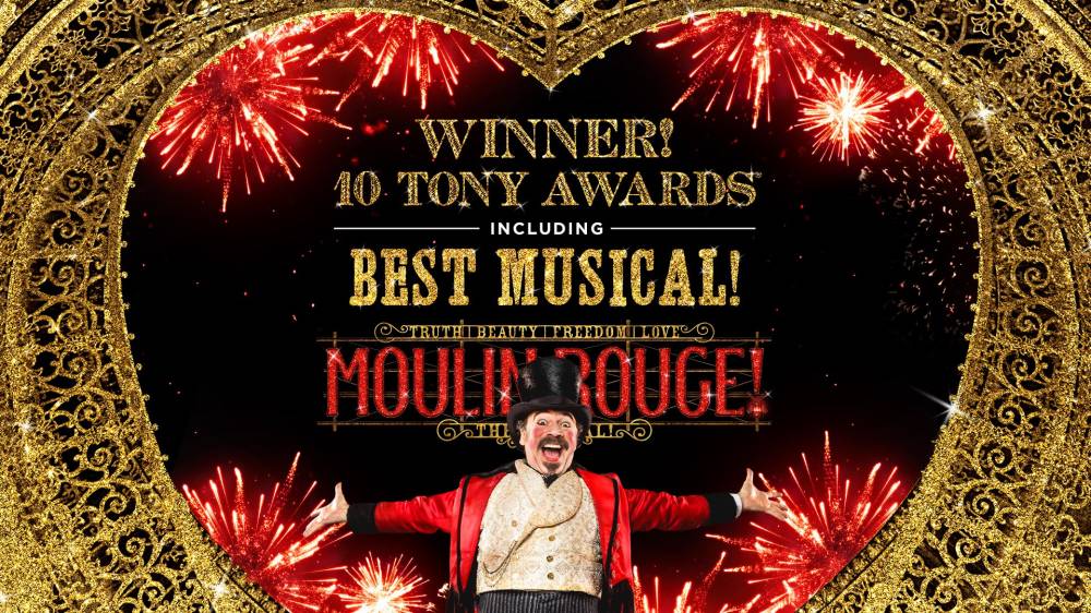مسرحية مولان روج الفائزة بعشر جوائز - من فيس بوك Moulin Rouge The Musical - Broadway