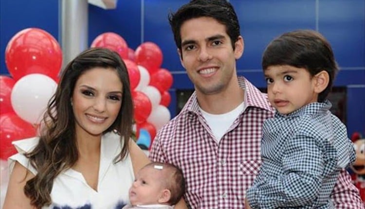 ريكاردو كاكا وعائلته