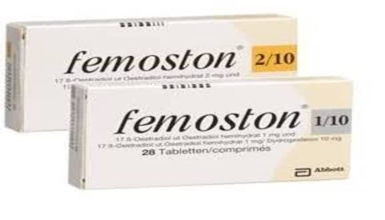 دواء فيموستون لتعويض الهرمونات أثناء مرحلة انقطاع الطمث.