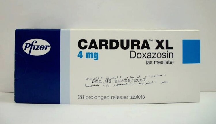دواء كاردورا لعلاج ارتفاع ضغط الدم
