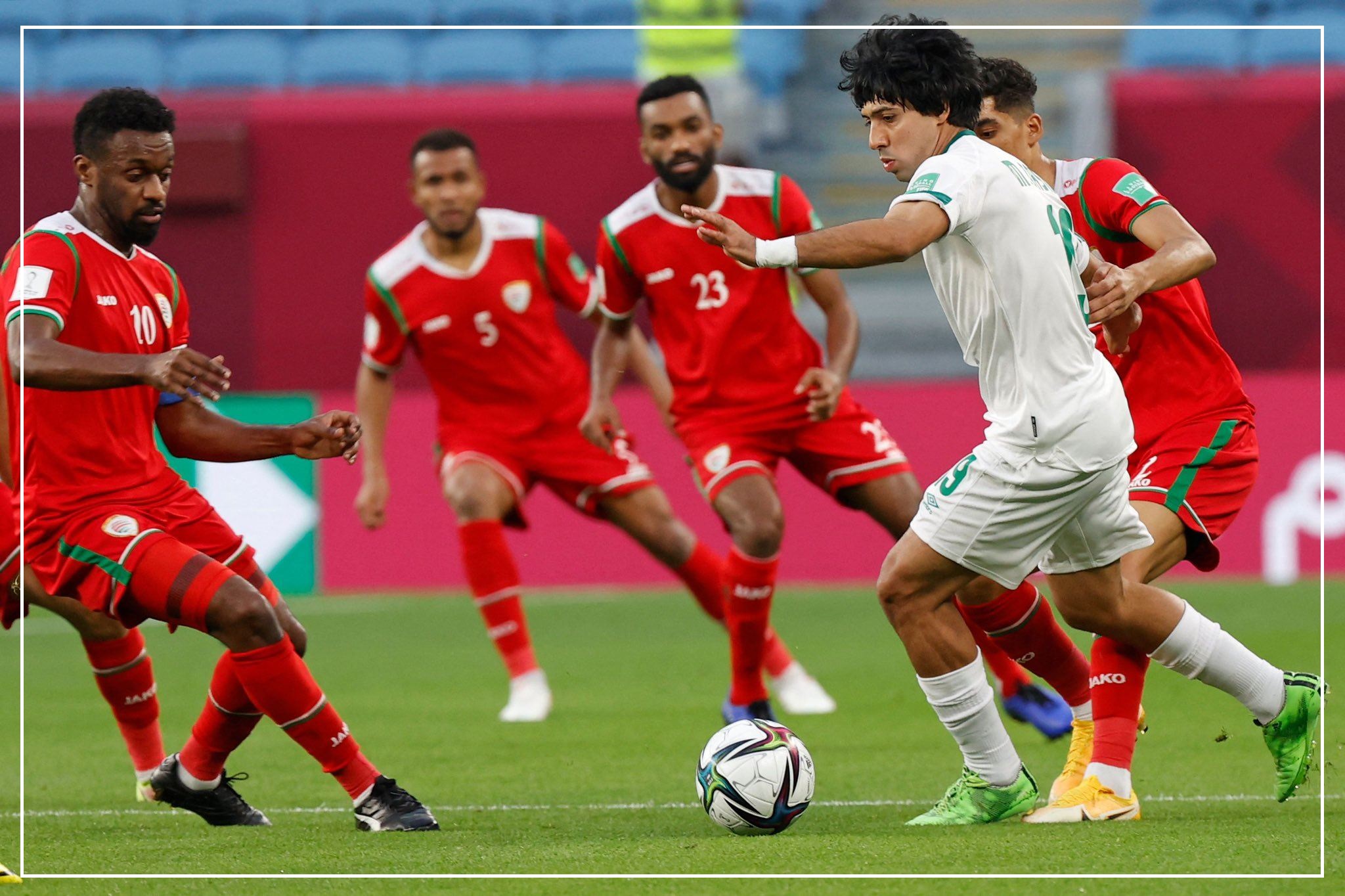 عمان ضد العراق في نهائي كأس الخليج 2023