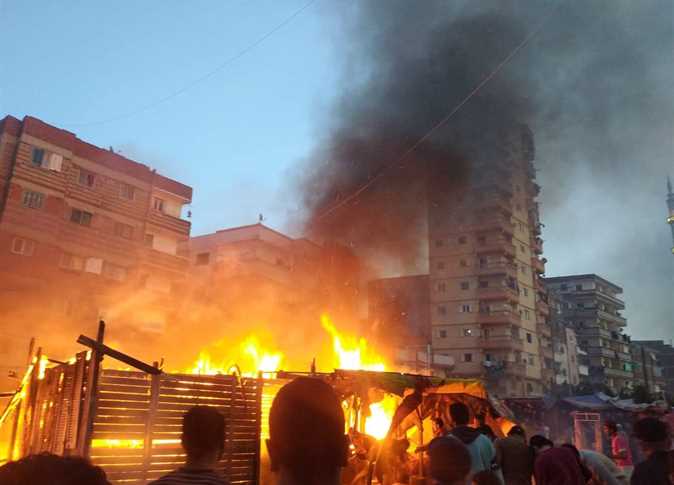 حريق مدينة نصر اليوم | تفاصيل الحريق الهائل اليوم في القاهرة