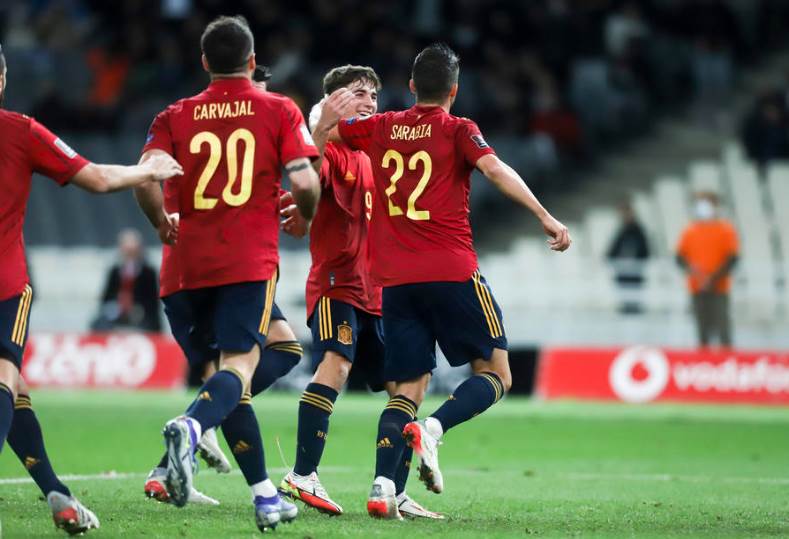 تشكيلة منتخب إسبانيا ضد ألمانيا في كأس العالم 2022