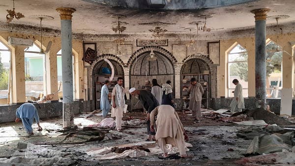 ارتفاع ضحايا تفجير مسجد قندوز إلى 100.. وداعش يتبنى الهجوم