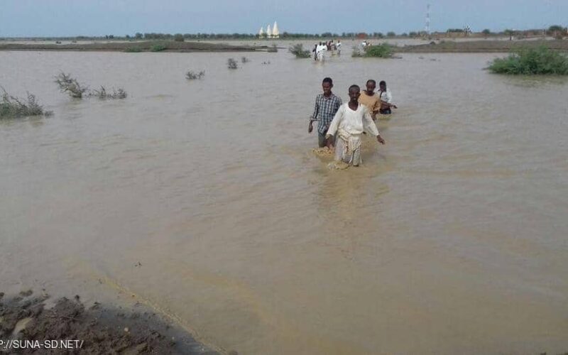 سيول وفيضانات في السودان تتسبب بوفاة ستة مواطنين وانهيار منازل