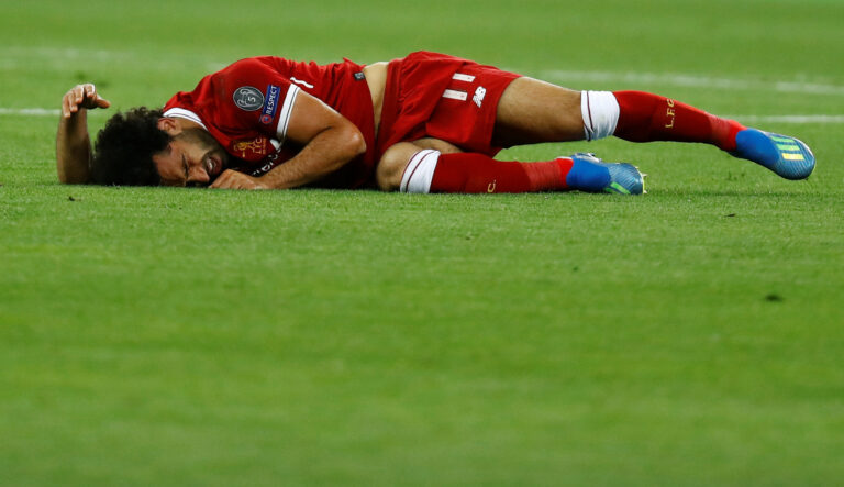 تفاصيل إصابة اللاعب محمد صلاح