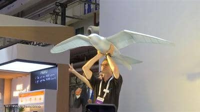 احدث الابتكارات في الصين روبوت اتخذ شكل الطائر