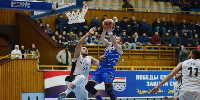 الاتحاد يواجه الجلاء ضمن كرة السلة السورية