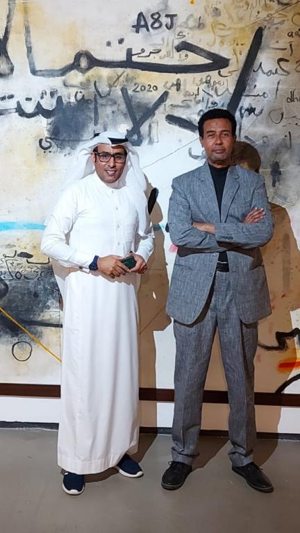 جاليري نايلا في الرياض يحتفي بمعرض الفنان عبد العزيز بوبي عشر