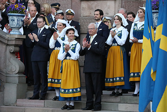 العائلة المالكة السويدية تحتفل باليوم الوطني للسويد 2021
