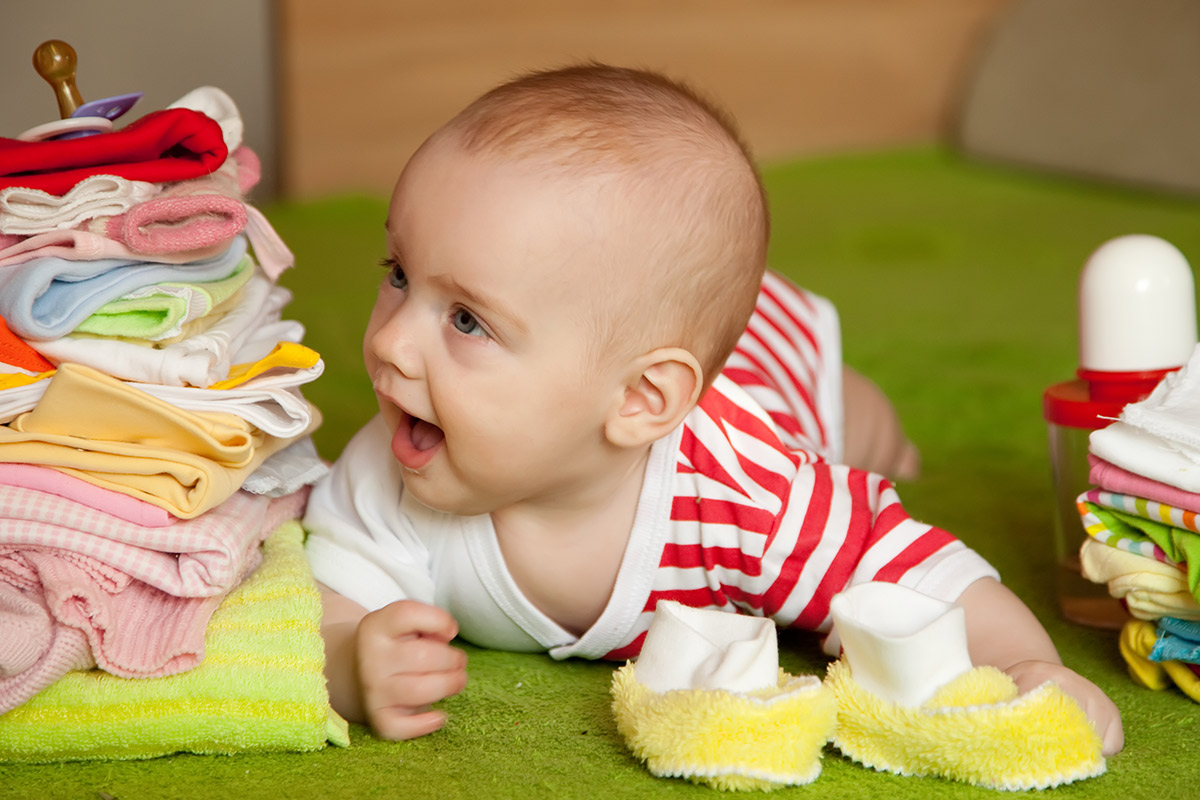 نصائح عند اختيار ملابس الأطفال الرضع