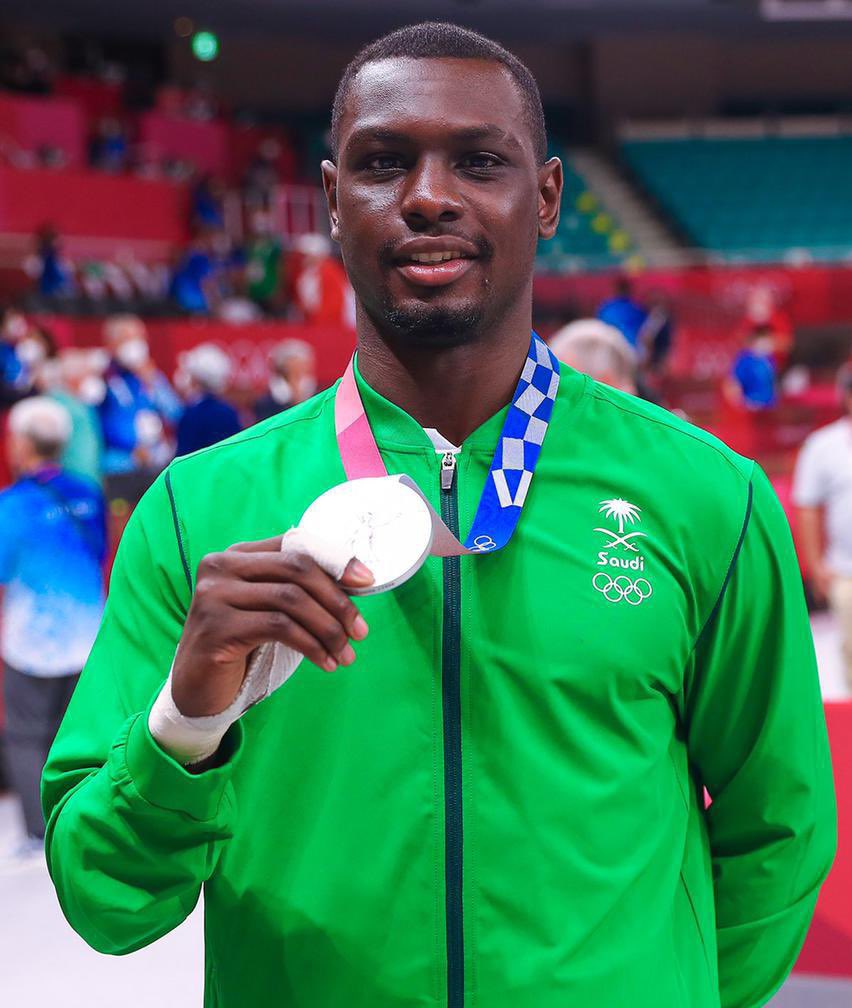 السعودية تعلن تكريم البطل الأولمبي طارق حامدي بالميدالية الذهبية لتشريفه المملكة في أولمبياد طوكيو 2020