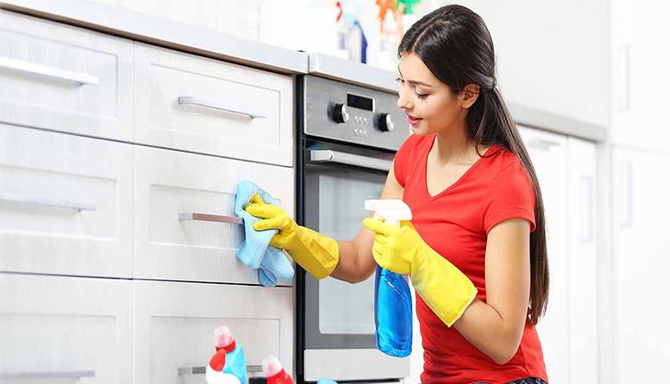 خطوات تنظيف المطبخ بسهولة
