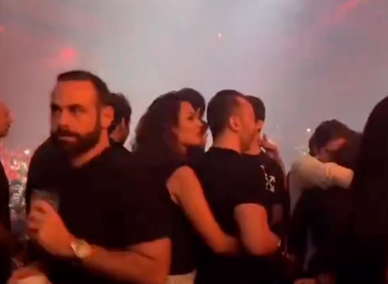 "فيديو" خطيب نادين نجيم يظهر في فيديو مسرب معها من ملهى ليلي