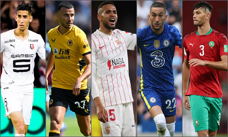 لاعبو منتخب المغرب المحترفون في أوروبا وأنديتهم