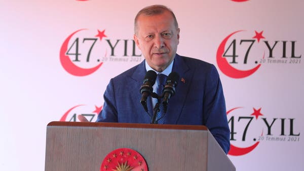 بذكرى الغزو التركي.. أردوغان يدعو من قبرص لـ”حل الدولتين”