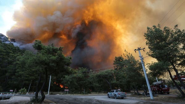 ضحايا حرائق غابات تركيا بارتفاع.. وأردوغان يعلن 4 ولايات “مناطق منكوبة”