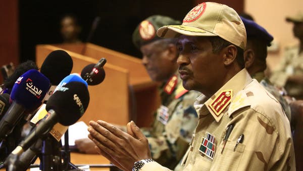 حميدتي: إجراءات الجيش السوداني بأكتوبر كانت ضرورية