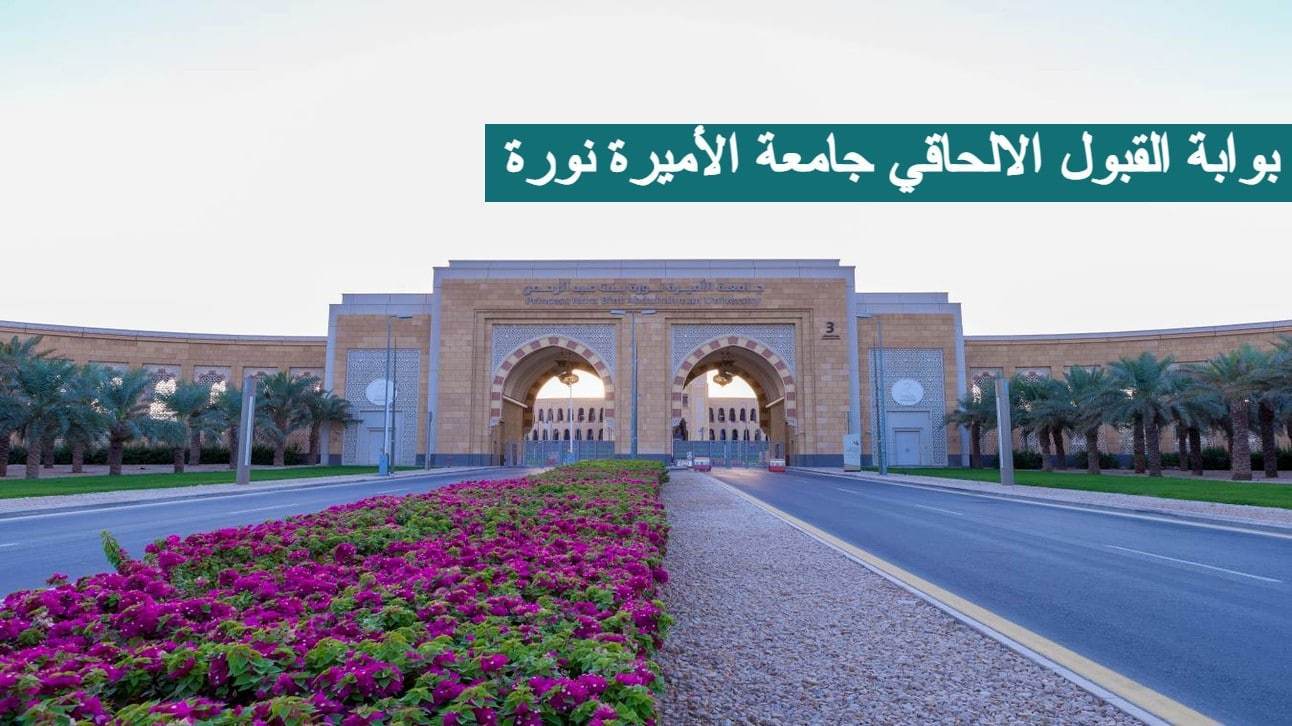 بوابة القبول الالحاقي جامعة الأميرة نورة