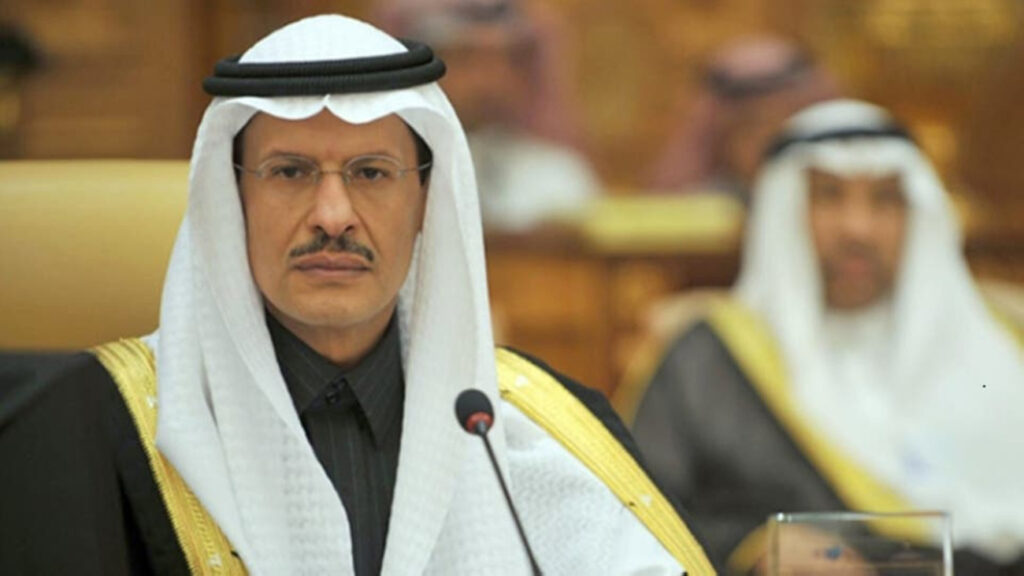 الأمير عبدالعزيز بن سلمان وزير الطاقة السعودي