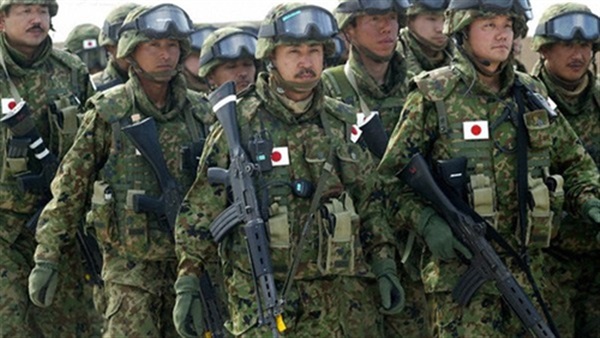 قوات الدفاع الذاتي يابانيه في الشرق الاوسط