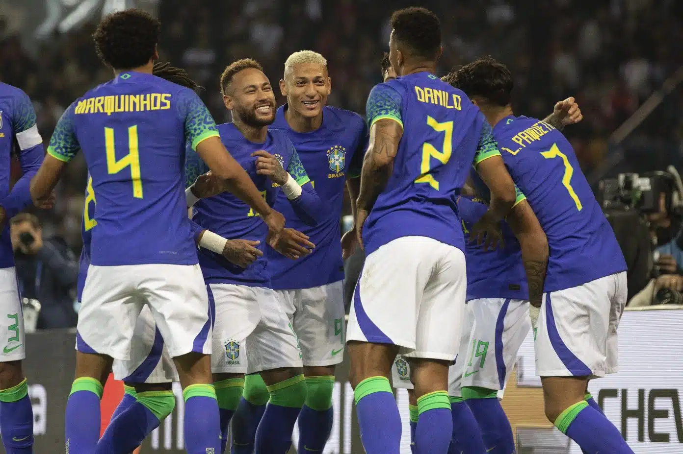 تشكيلة منتخب البرازيل ضد سويسرا اليوم في كأس العالم 2022