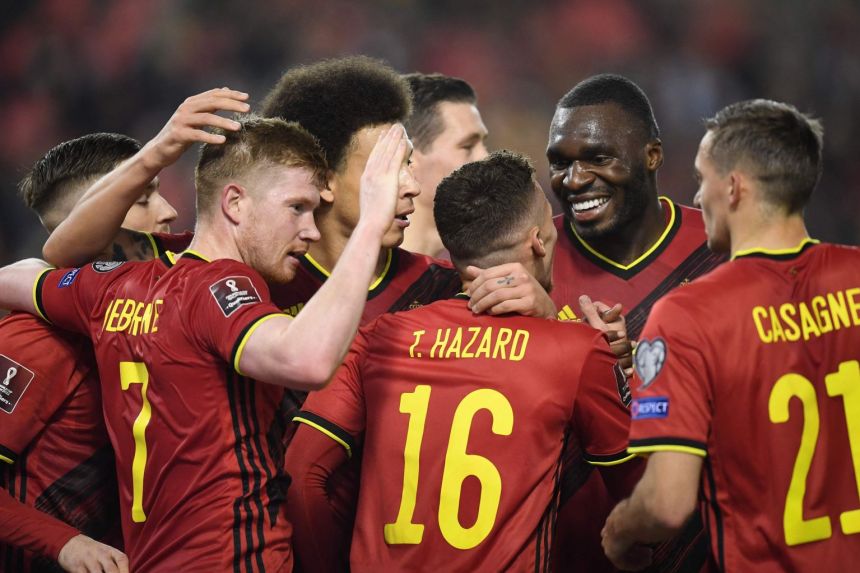 تشكيلة منتخب بلجيكا ضد المغرب اليوم في كاس العالم 2022