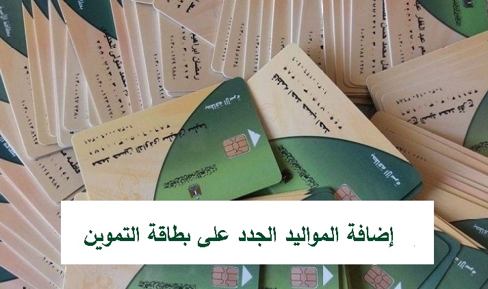 رابط إضافة المواليد الجدد على بطاقة التموين عبر بوابة مصر الرقمية