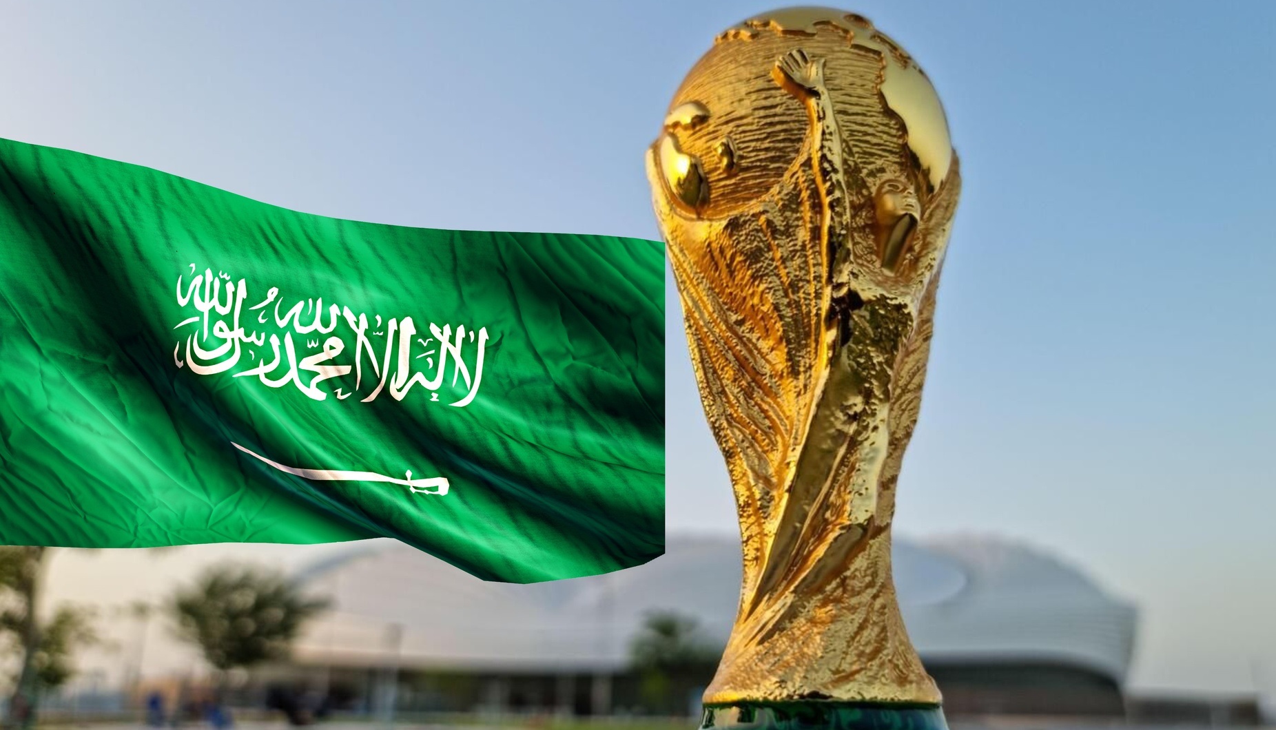 شكيلة الفريق السعودي والفريق القطري 2022