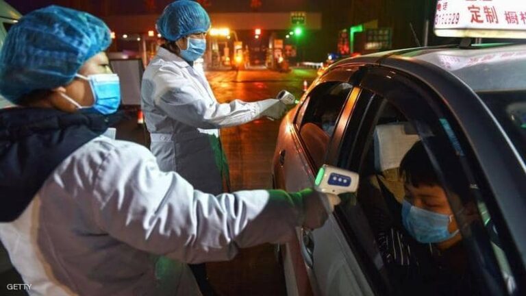 في مقاطعة هوبي يتم فحس بي استمرار دون جدوى