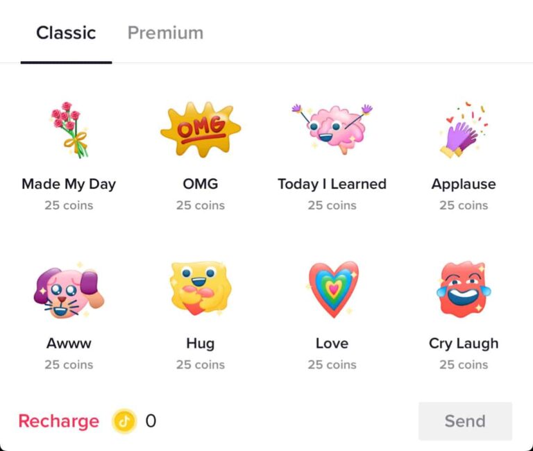 كم سعر هدايا التيك توك TikTok