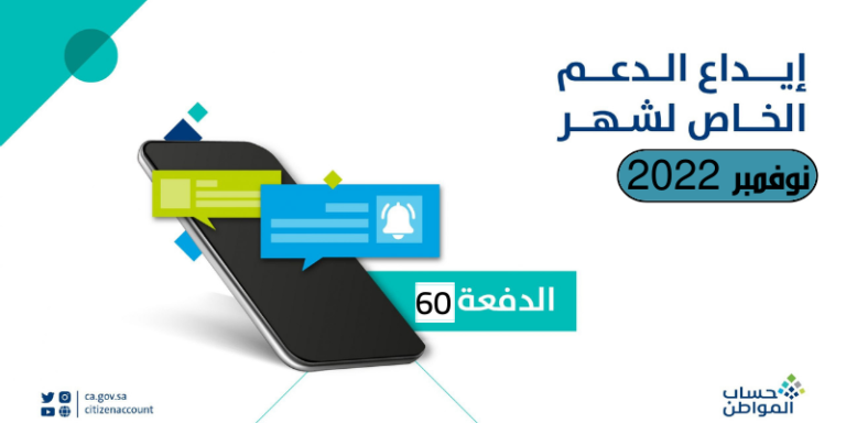 "عاجل" إعلان نتائج الأهلية للدفعة 60 من حساب المواطن خطوات الاستعلام وموعد الإيداع