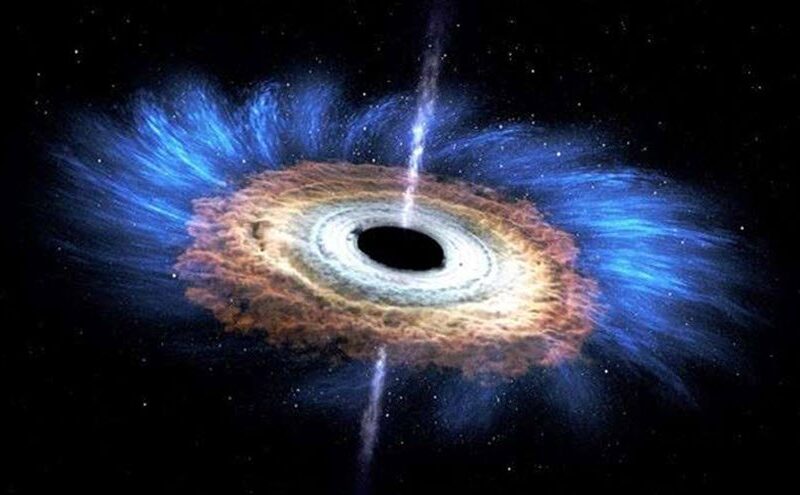 ثقب أسود تبلغ كتلته 40 مليار مرة كتلة الشمس