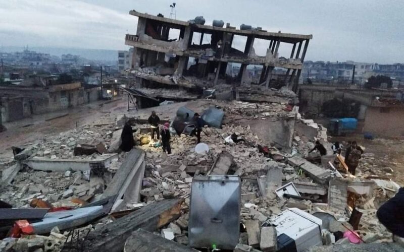 بالصور والفيديو زلزال سوريا أضرار كبيرة في المدن السورية